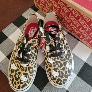 NWT Girls Hello Kitty Vans size 2